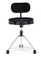 Produktbild: Gibraltar 9608MB Schlagzeug Drum Hocker Rücken Lehne groß Spindel Memorylock