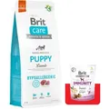 Produktbild: BRIT CARE Hypoallergenic Puppy Lamb 12kg + Brit Care Snack Immunity 150g