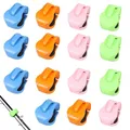 Produktbild: Guniata 16 Stück Angelrute Krawattenhalter,Wiederverwendbarer Angelrutenhalter,Tragbarer Angelrute Befestigung Silikon,für Reservoirs,Ruten und Flussufer(Mehrfarbig,16pcs)