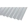Produktbild: Polycarbonat Wellplatten klar Trapez 76/18 0,8 mm 1040 x 2500