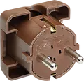 Produktbild: BACH 911.470 - Schutzkontaktstecker Typ F - CEE 7/4, braun