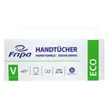 Produktbild: Fripa Papierhandtücher ECO, V-Falz, 25 x 23 cm 4012103 , 1 Palette = 28 Kartons à 3000 Blatt