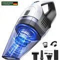 Produktbild: Handstaubsauger Akku 8Kpa Saugkraft 30Min Laufzeit 400ml Staubbehälter für Auto