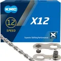Produktbild: KMC Fahrrad Kette X12 12-Fach 126 Glieder Kettenschaltung Mountain Bike MTB Rad