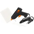 Produktbild: Mini Heißkleber Klebepistole 230v Mit 12x 7,2mm Klebestifte Transparent