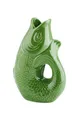 Produktbild: Gift Company Vase Monsieur Carafon S, Dekovase in Fisch-Form, Steingut, Green Bay, 25 cm, 1087403008