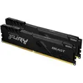 Produktbild: Kingston Arbeitsspeicher FURY Beast, KF432C16BB1K2/32, 32 GB (2x 16 GB), DIMM, CL17, schwarz, DDR4-3200