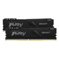 Produktbild: Kingston FURY Beast Schwarz 32GB Kit (2x16GB, R2) DDR4-3200 CL16 'UDIMM Gaming A