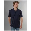 Produktbild: Trigema Poloshirt TRIGEMA Poloshirt DELUXE Piqué (1-tlg) blau L (50/52)