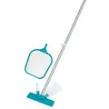 Produktbild: Bestway Poolpflege Basis-Set mit Venturi-Sauger & Kescher für Poolgrößen bis 396 cm