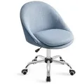 Produktbild: Songmics Drehstuhl Höhenverstellbar Blau