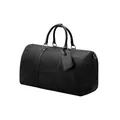 Produktbild: DRAKENSBERG Weekender 'James' (50cm) - Klassische Leder Reisetasche, Damen, Herren, offizielles Flug-Handgepäck, 30L - Schwarz, DR00440