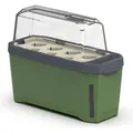 Produktbild: Gusta Garden Kräutertopf HARRY HERBS mit Haube, Dunkelgrün (35.80 x 15 x 25 cm) (103B10)