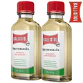 Produktbild: 2x Ballistol 21000 Universal-Öl Flüssig Öl Maschinenöl Waffenöl Pflegeöl 50ml