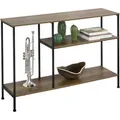 Produktbild: SoBuy Konsolentisch mit 3 Ablagen Flurtisch Sideboard Vintage FSB35-PF