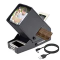 Produktbild: LED Slide Projector Slide Viewer, 3X Magnification, for 35 mm Slides Film and Negative, with USB Power Cable