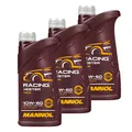 Produktbild: 3x1 Liter MANNOL Racing+Ester 10W-60 Motoröl API SN/CH-4 ACEA A3/B4