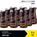 Produktbild: Mannol 7902 Racing + Ester 10W-60 VW Peugeot MB Fiat 9x1 Liter = 9 Liter