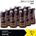 Produktbild: Mannol 7902 Racing + Ester 10W-60 VW Peugeot MB Fiat 11x1 Liter = 11 Liter