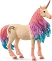 Produktbild: schleich Bayala - Marshmallow Einhorn Stute Figur - Rosa und Blau Einhorn Spielz