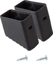 Produktbild: Fußkappe 40 x 20 mm schwarz (Paar)
