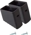 Produktbild: KRAUSE 211422 Fusskappe (Paar) für Klapptritte u. Stufen-Stehleitern 40x20 mm SC