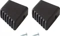 Produktbild: 2x Füße für Leitern 40x20mm Aluminium Neu Ersatzteil