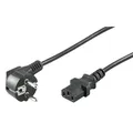 Produktbild: Diverse Kabel Stromversorgung 5.0m Kaltgerät sw
