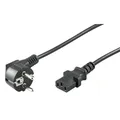 Produktbild: goobay Schutzkontakt/Geräte C13 Netzkabel 5,0 m schwarz, 1 St.