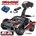 Produktbild: TRAXXAS Slash 4x4 Rot 1/10 Short-Course RTR BL-2S Brushless + 4A Lader + Akku