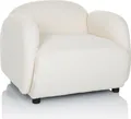 Produktbild: Hjh Living Loungesessel Relaxsessel Verduna Sessel Lounge Deko Stoff Bouclé Weiß