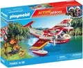 Produktbild: Playmobil® Feuerwehrflugzeug mit Löschfunktion (71463), Action Heroes Konstruktions-Spielset, (34 St), Made in Europe