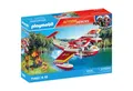 Produktbild: Playmobil® PLAYMOBIL City Action Feuerwehrflugzeug mit Konstruktions-Spielset