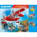 Produktbild: PLAYMOBIL 71463 Feuerwehrflugzeug mit Löschfunktion