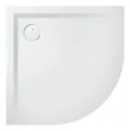 Produktbild: Hoesch Muna Viertelkreisduschwanne 900 x 900 mm (550 mm Radius) - Steingrau - 4196xA.730