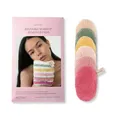 Produktbild: Waschies Abschminkpads/Waschpads - 6er-Set Bunt (Blumig) – sanfte Gesichtsreinigung - waschbar, wiederverwendbar & hypoallergen - Alle Hauttypen – Alternative zu Wattepads & Abschminktüchern