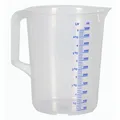 Produktbild: HÜNERSDORFF 939000 Messbecher Messkanne Plastik transparent 5000ml 5L 5 Liter