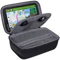 Produktbild: co2CREA Eva-Universal-GPS Aufbewahrungstasche für 6-7 Zoll Tomtom Go 610 6100 6200 Garmin DriveSmart 66 76 86 LGV710 610 GPS Satellitennavigator/Navigationsgeräte (17,8 cm / 7 Zoll /15,2 cm / 6 Zoll)