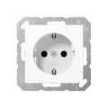 Produktbild: Jung Schuko-Steckdose alpinweiß A1520WW