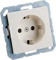 Produktbild: Jung Schuko Steckdose Serie A, 16 Ampere, 250 Volts, alpinweiß A 1520 WW Neu