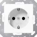 Produktbild: JUNG A1520WW SCHUKO®-Steckdose Serie AS/A alpinweiß
