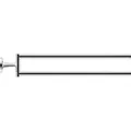Produktbild: Duravit Starck T Handtuchhalter 0099411000 Halter chrom, zweiarmig, beweglich
