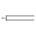 Produktbild: Duravit Handtuchhalter Starck T 5x46,5cm, zweiarmig, schwenkbar, chrom