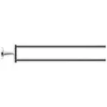 Produktbild: DURAVIT Handtuchhalter Starck T Chrom 2-armig schwenkbar 465mm NEU