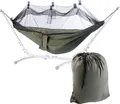 Produktbild: Neu 2er Set Hängematten Moskitonetz für Camping Outdoor Survival Wandern Schutz