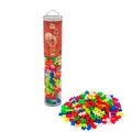 Produktbild: Plus-Plus Geniales Konstruktionsspielzeug, Tube Neon Mix, Bausteine-Set, 240 Teile