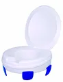 Produktbild: Erhöhter Toilettensitz Clipper III, mit seitlichen Halterungen + Deckel