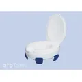 Produktbild: Toilettensitzerhöhung Clipper III mit Deckel Höhe 10 cm