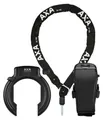 Produktbild: AXA Imsenso XL Rahmenschloss AZ + ULC 130 Plug-In Chain + Satteltasche