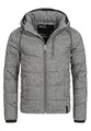 Produktbild: Indicode Herren Circus Steppjacke in Daunenjacken-Optik | Winterjacke Übergangsjacke Dk Grey, L